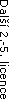 dalsi 2 5 licence