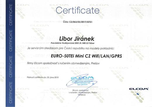EET registrační pokladny Euro 50 2017.JPG