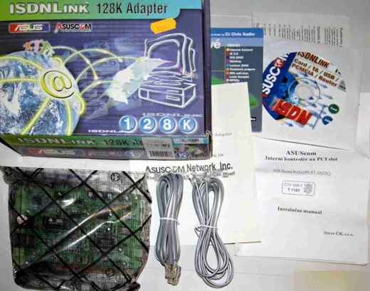 ISDN PCI karta P-IN100-ST-DV