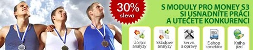 Sleva 30 % na rozšíření Money S3 pro stávající uživatele