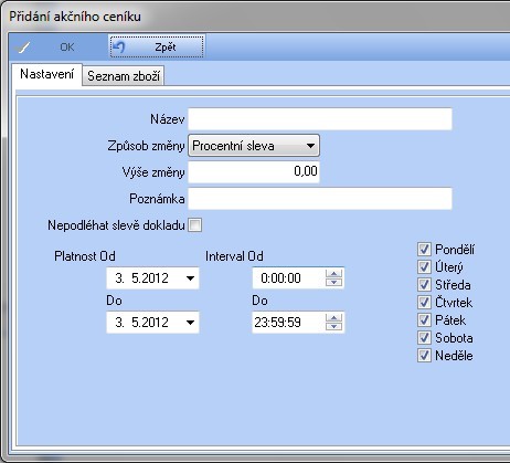 Akční ceny