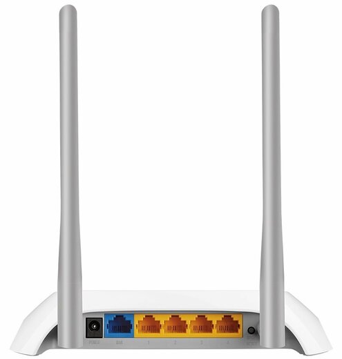 TL-WR840N porty zezadu