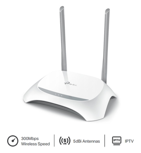TP-LINK TL-WR840N Wireless 802.11n/300Mbps router 4xLAN 1xWAN