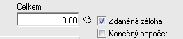 Konecny odpocet Konecny odpocet
